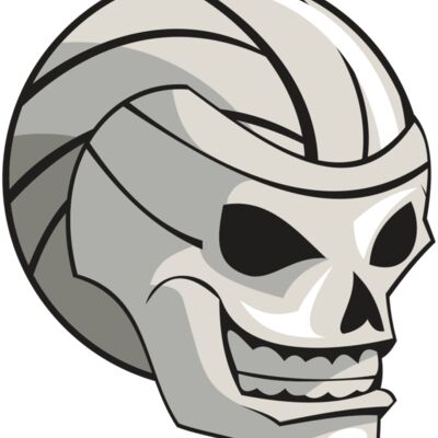 VOLLEYBALL SKULL RQC Thumbnail
